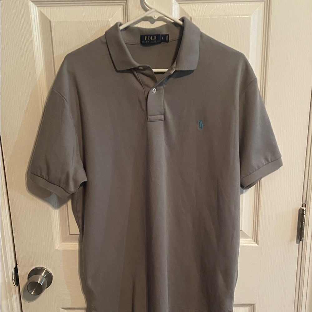 Polo by Ralph Lauren Gray Polo Shirt for Men